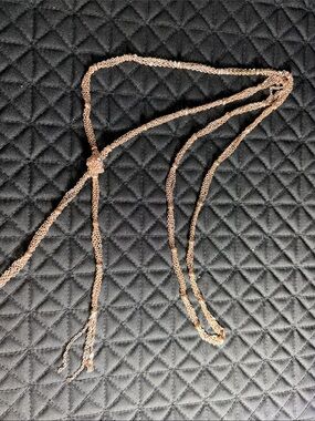 Rose Gold Knot Lariat Necklace - Women Jewelry